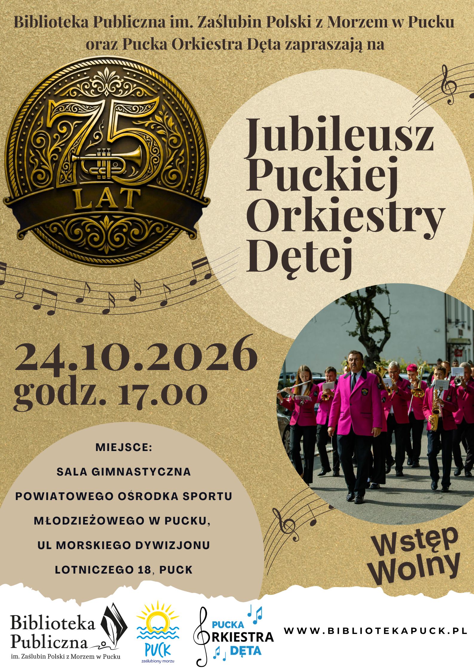 24-10_75-lat_-_Pucka_Orkiestra_Dęta_(Plakat)