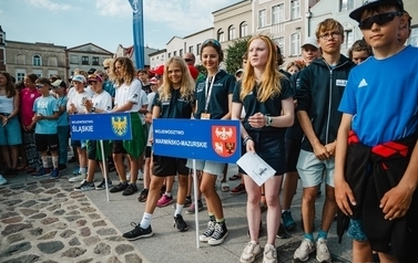 Otwarcie Og&oacute;lnopolskiej Olimpiady Młodzieży w klasach Optimist i L'Equipe 13