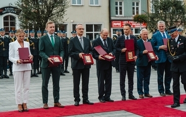 Nadanie sztandaru Komendzie Powiatowej Państwowej Straży Pożarnej w Pucku 2