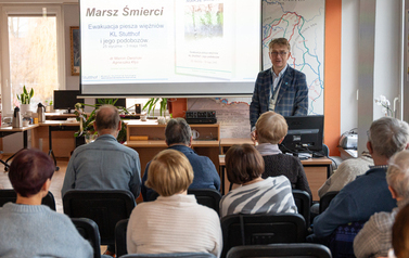 Spotkanie autorskie z Marcinem Osowińskim - Marsz śmierci o ewakuacji pieszej więźni&oacute;w KL Stutthof 13