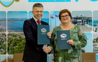 INWESTYCJA pn. &bdquo;Przebudowa drogi gminnej nr 109087G w zakresie przebudowy układu drogowego ul. Wejherowskiej w Pucku&rdquo;. 1