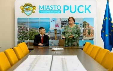 INWESTYCJA pn. &bdquo;Przebudowa drogi gminnej nr 109087G w zakresie przebudowy układu drogowego ul. Wejherowskiej w Pucku&rdquo;. 7