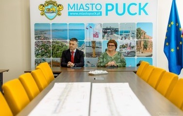 INWESTYCJA pn. &bdquo;Przebudowa drogi gminnej nr 109087G w zakresie przebudowy układu drogowego ul. Wejherowskiej w Pucku&rdquo;. 9