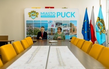INWESTYCJA pn. &bdquo;Przebudowa drogi gminnej nr 109087G w zakresie przebudowy układu drogowego ul. Wejherowskiej w Pucku&rdquo;. 13