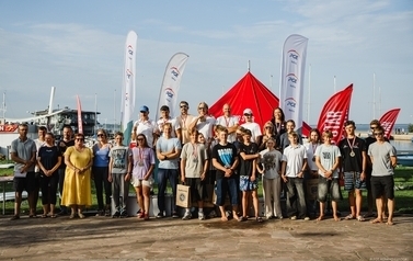 Zakończenie regat Polskiego Stowarzyszenia Windsurfingu 1