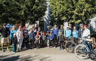 Sportowy Bibliotekarz - Rodzinny Rajd Rowerowy 4