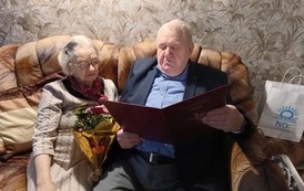 70. rocznica ślubu Moniki i Bolesława Urbaniak 2