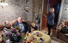 70. rocznica ślubu Moniki i Bolesława Urbaniak 4