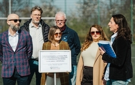 Podpisanie umowy na realizację zadania pn. &bdquo;Remont infrastruktury sportowej wraz z rozbi&oacute;rką zaplecza sanitarno &ndash; szatniowego&rdquo; 7