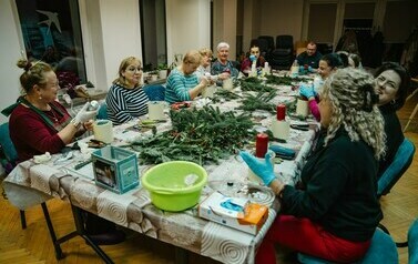 Warsztaty dla dorosłych z tworzenia zimowego flowerboxa 18