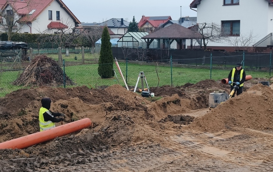 Zdjęcie do Budowa sieci kanalizacji ul. J&oacute;zefa Wybickiego, Kwiatkowskiego...