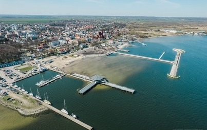 Zdjęcie do Opis projektu - Rozbudowa i przebudowa portu w Pucku dla umożliwienia rozwoju jego funkcji rybackich, turystycznych i  żeglarskich - ETAP I