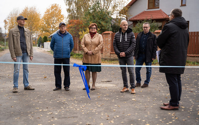 Zdjęcie do Otwarcie po remoncie nawierzchni ulic Ślusarskiej i Mistrzowskiej