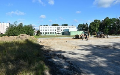 Zdjęcie do Modernizacja boiska wielofunkcyjnego przy Publicznym Gimnazjum w Pucku