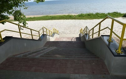 Zdjęcie do Kolejne wyremontowane schody na plażę