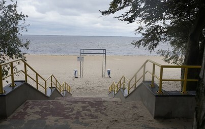 Zdjęcie do Pierwsze zejście na plażę gotowe