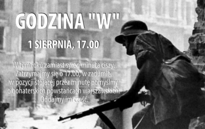 Zdjęcie do Komunikat dotyczący syren alarmowych w 78.rocznicę wybuchu Powstania Warszawskiego