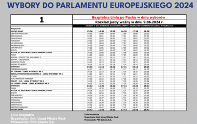Zdjęcie do Bezpłatny autobus na wybory do parlamentu europejskiego.