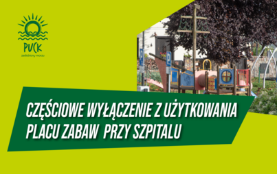 Zdjęcie do Częściowe wyłączenie z użytkowania placu zabaw przy szpitalu