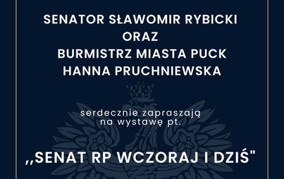 Zdjęcie do Wystawa pt. "Senat RP wczoraj i dziś"